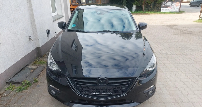 Mazda 3 cena 41999 przebieg: 133000, rok produkcji 2014 z Tuchola małe 352